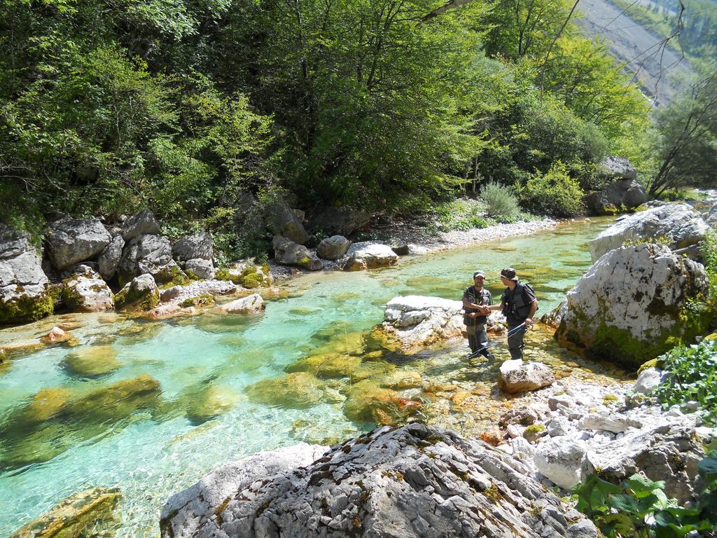 Glamping Zlata Ribica Luksuzni šotor Idrija pri Baci